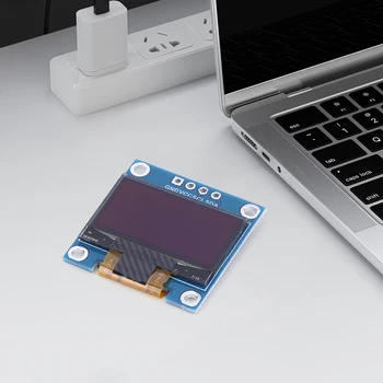 0.96 inç OLED Modülü 128x64 SSD1315 Sürücü Seri Port Ekran Modülü Beyaz/Mavi/Sarı Mavi Ekran Arduino için/Ahududu Pi / BBC