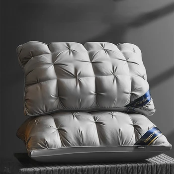 3D Kadife Ekmek Büküm Yastık Elastik Yastık Çekiş Boyun Yastık Yavaş Sıçrama Yastık Boyun Korumak için Ev Otel için Almohada