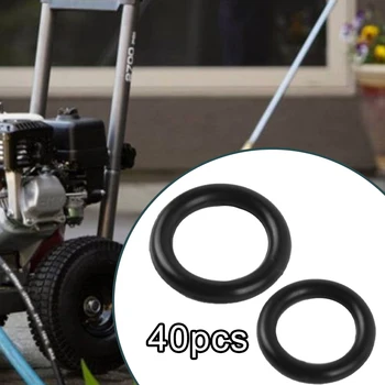 40 Adet / takım 1/4 M22+ 3/8 Kauçuk O-ringler basınçlı yıkama Hortumu Hızlı Bağlantı Konnektörü çim biçme makinesi Düzeltici Araçları Değiştirmeleri