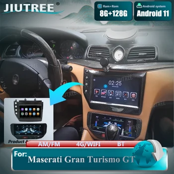Android 12 128GB Araba Radyo Maserati GranTurismo GT 2007-2017 İçin Stereo Yedek GPS Multimedya Oynatıcı AC Panel Dokunmatik Ekran