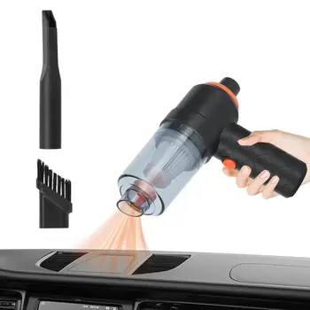 Araba İçin kablosuz Elektrikli Süpürge El Otomatik Vakum Ev Araba Çift Kullanımlı Mini Elektrikli Süpürge Araba İç Klavye Temizleme