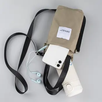 Bardak Kapağı Akıllı Telefon Cebi Su şişe çantası Su şişe çantası Ayarlanabilir Kayış Boyutu ile Crossbody El Taşınabilirlik için