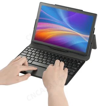 Entegre Touchpad Klavye Kapak Kılıf BYYBUO SmartPad A10_L 10.1 inç Android 11 Tablet PC
