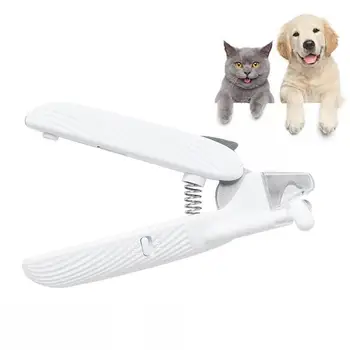 Evcil hayvan tırnak makası ışık ile Pet köpek kedi tırnak ayak pençe makası makas profesyonel makası pençe tırnak makası LED ışıkları ile