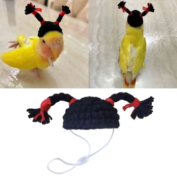Hamster Şapka Giyinmek Aksesuarları Kuş Eğlenceli Kostüm Şapkalar Papağanlar Tavuklar