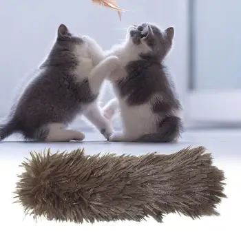 Kedi Yastık Çekici Kedi Catnip Oyuncak Peluş Diş Temizleme Güvenli İnteraktif Kedi Kicker Oyuncak Nane