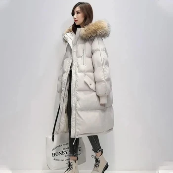 Kış Ceket Kadınlar Kapşonlu Kürk Uzun Ceket Kalın Uzun Kollu Bayanlar Katı Kirpi Parka Fermuar Sıcak Moda Giyim Kadın