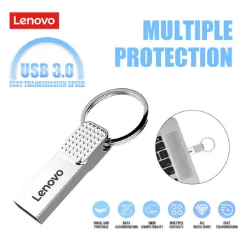 Lenovo U Sürücü Orijinal 2TB 1024GB 512GB USB 3.1 Tip-C Arayüzü Cep Telefonu Bilgisayar Karşılıklı İletim Taşınabilir USB bellek