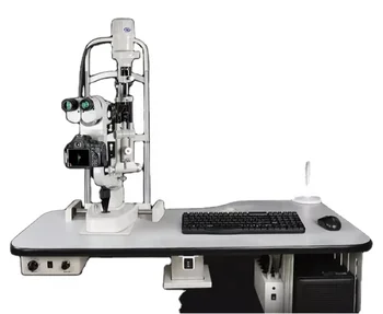 MedicalOptical Oftalmoloji Optometri Oftalmik 2 adım 3 adım büyütme Taşınabilir Mikroskop Dijital Yarık Lamba