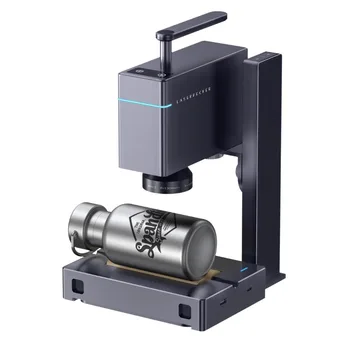 Mini Lazer markalama makinesi Lazer Metal oyma makinesi 1W Fiber lazer işaretleme makinesi Fiyat
