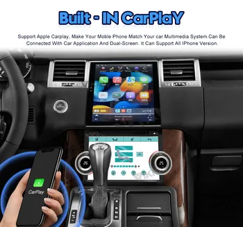 Multimedya Oynatıcı Araba Radyo Land Rover Range Sport İçin L320 2010-2013 GPS navigasyon başkanı Ünitesi Otomatik Stereo Android Dokunmatik Ekran