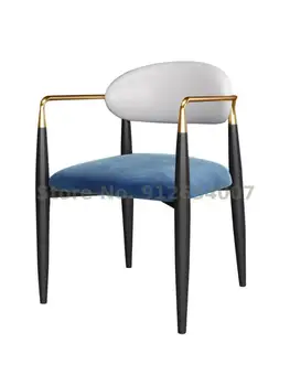 Nordic ışık lüks yemek sandalyesi ev yemek masası koltuk yaratıcı sandalye arkalığı italyan makyaj koltuğu satış ofisi