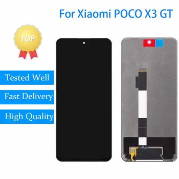 Orijinal Xiaomi POCO X3 GT Ekran LCD dokunmatik ekran digitizer İçin POCO X3GT LCD Yedek Parçalar 21061110AG Ekran Paneli
