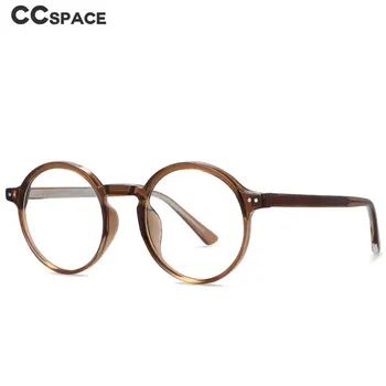 R56492 Yeni Stil Asetat Perçin Vintage okuma gözlüğü+100+200+300 Tr90 Yuvarlak Metal Desen Kakma Bacaklar Presbiyopi Gözlükleri