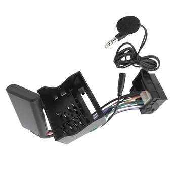 Ses Kablosu Adaptörü AUX-IN Ses MP3 Müzik Adaptörü Mikrofon ile kablosuz bluetooth Uyumlu Modülü Citroen C2 C3 C4 C5