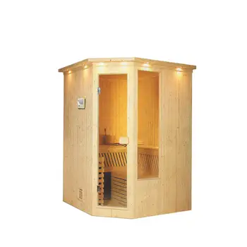 Sıcak Satış Kapalı Ahşap Kızılötesi Kuru Buhar Sauna Odası Banyosu