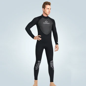 Tek parça Sörf Mayo Uzun Kollu 3MM Neopren Tüplü Dalış Koruma Kıyafetleri Güneş Koruma Erkekler Kadınlar Açık Aksesuarları