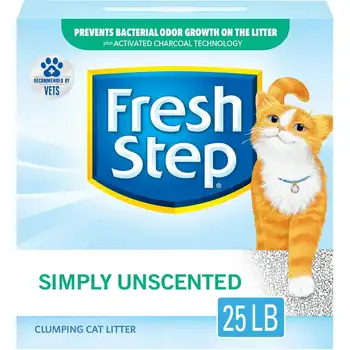 Unscented Litter, Clumping Cat Litter, 25 lb Kitty litter box Arenero para gatos envíos gratis лопатка для лотка