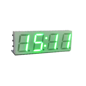 Wifi Zaman Servis Saat Modülü Otomatik Saat DIY Dijital Elektronik Saat Kablosuz Ağ Zaman Hizmeti Yeşil