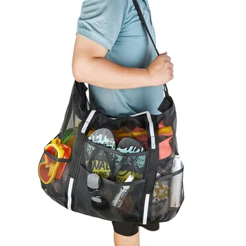 Yaz Örgü Plaj Çantası Havlu Örgü Dayanıklı seyahat el çantası Oyuncaklar Organizatör Su Geçirmez İç Çamaşırı Yüzme saklama çantası
