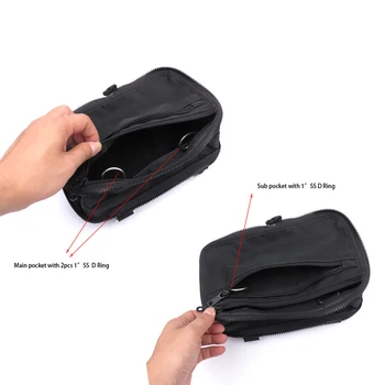 Çanta Sidemount kılıf çanta 25 * 15 * 8cm Aksesuarları BCD Yan Dağı Mini Tüplü Dalış Depolama Cep Dayanıklı Yüksek Kaliteli