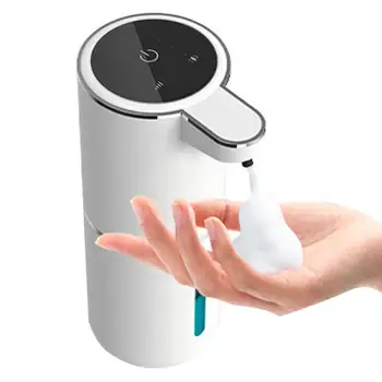 Şarj edilebilir Köpük Sabunluk 800mAh USB el temizleyici dispenseri Otomatik Sabunluk Banyo Akıllı El Yıkama Fr Lavabo
